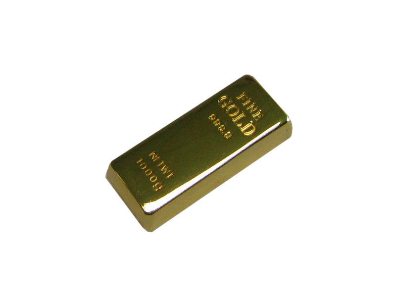 USB 2.0 Gold Bar