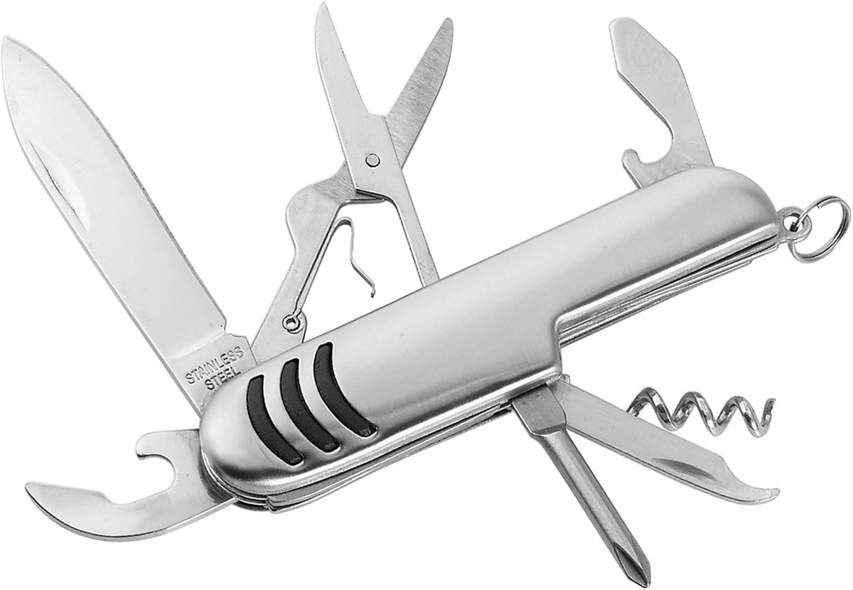 Pocket knife in stainless steel Aiden