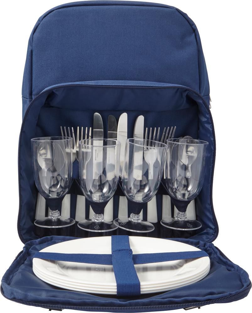 Picnic backpack in polyester (600D) Izaro