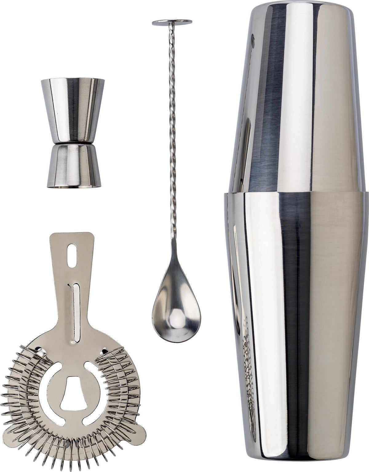 Cocktailset Tatiana | Rostfritt stål | 4 delar