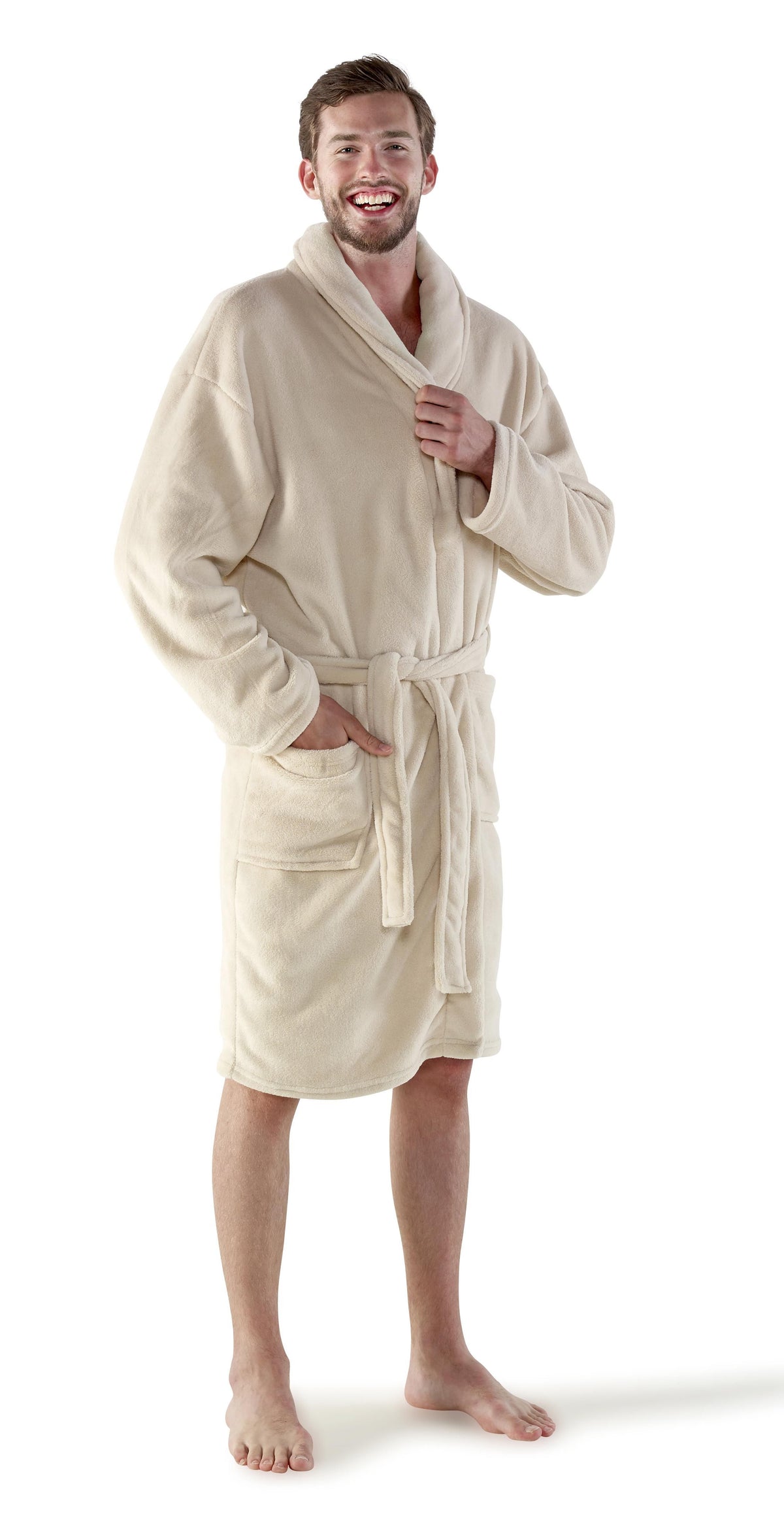 Morgonrock fleece (210 gr/m²) Derek