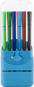 Penne, 12 vandbaserede fiberpenne Evan