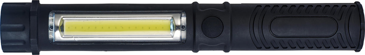 Arbeidslampe Dimitri | Plast | LED 60 lm og COB