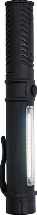 Arbeidslampe Dimitri | Plast | LED 60 lm og COB