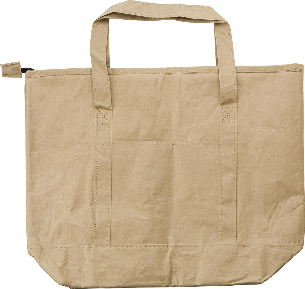 Cooler shopping bag in laminated paper
