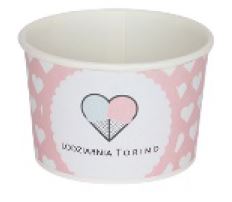 Paper bowl for ice cream BIO