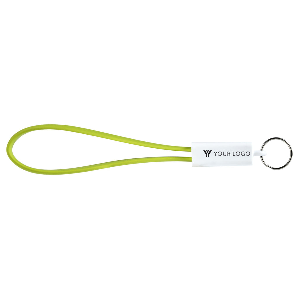 Charging cable and key holder in ABS Pierre