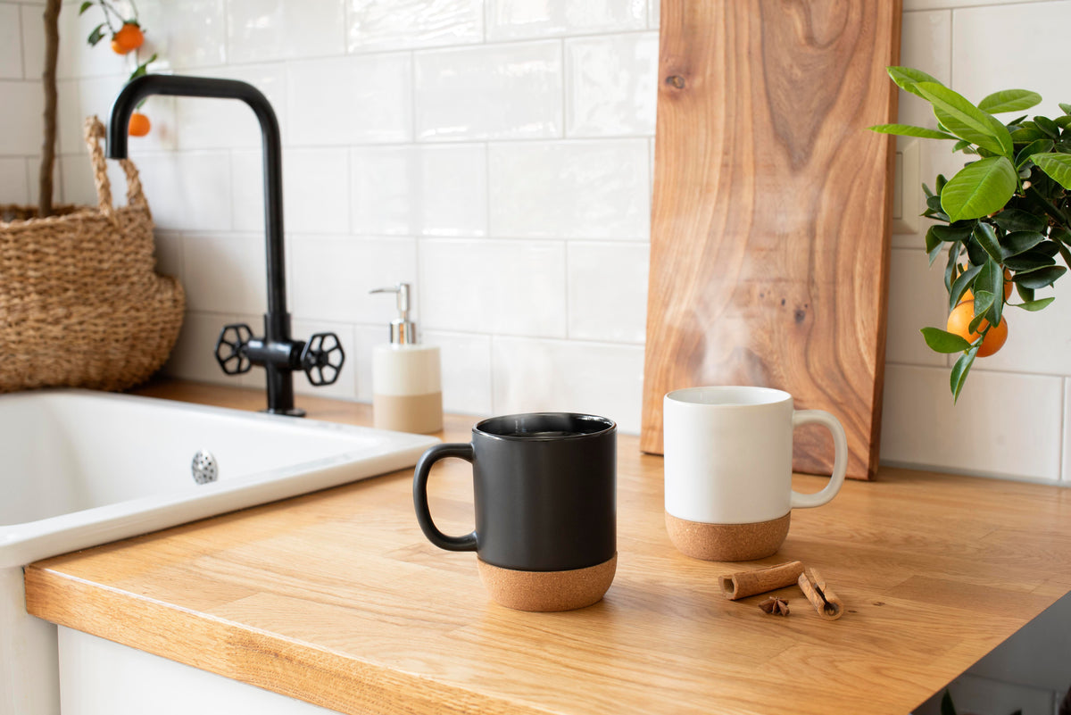 Mugg Rosamund | Keramik | Korkbotten | 300 ml