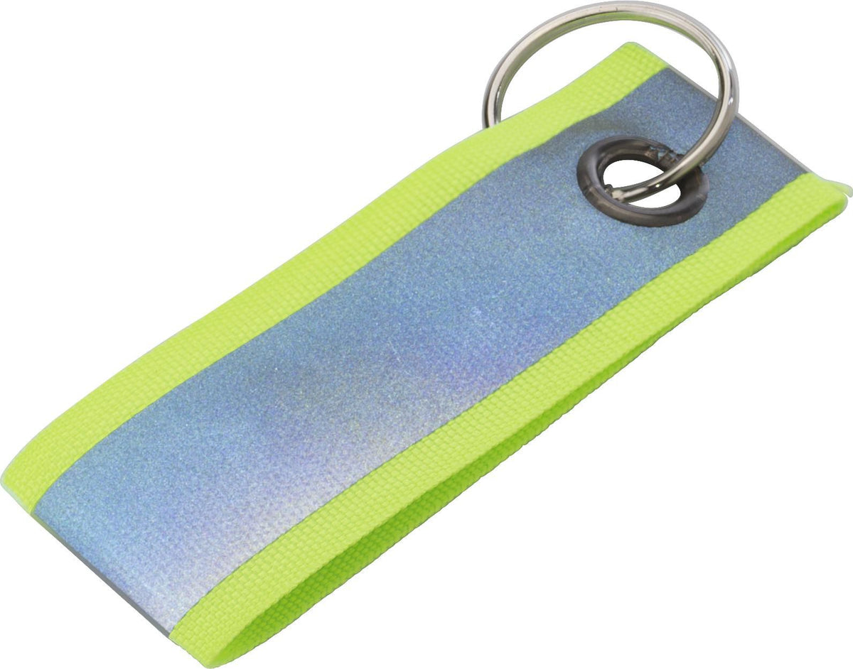 Reflekterende nøglering i polyester Aliyah