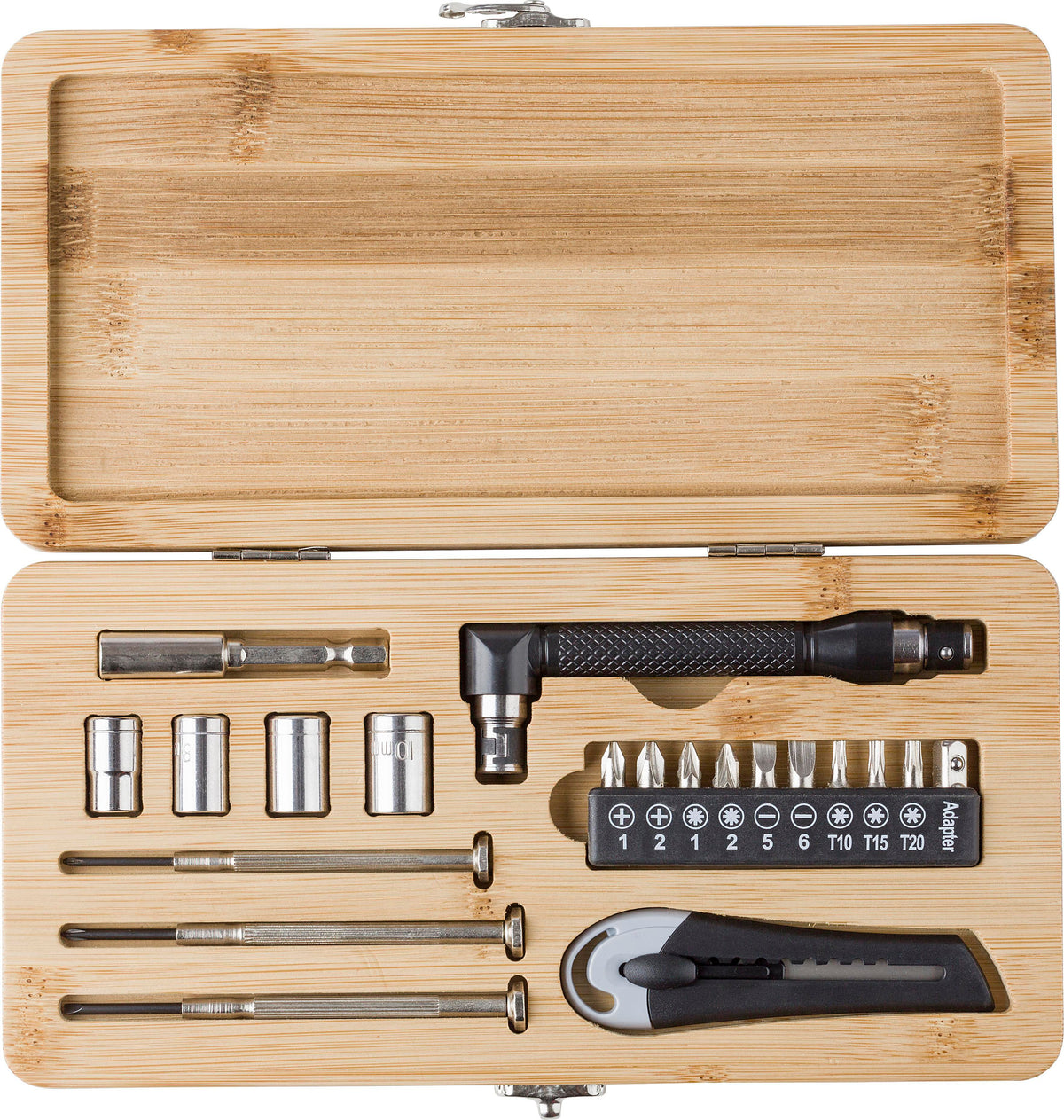 Tool set in bamboo Elmar