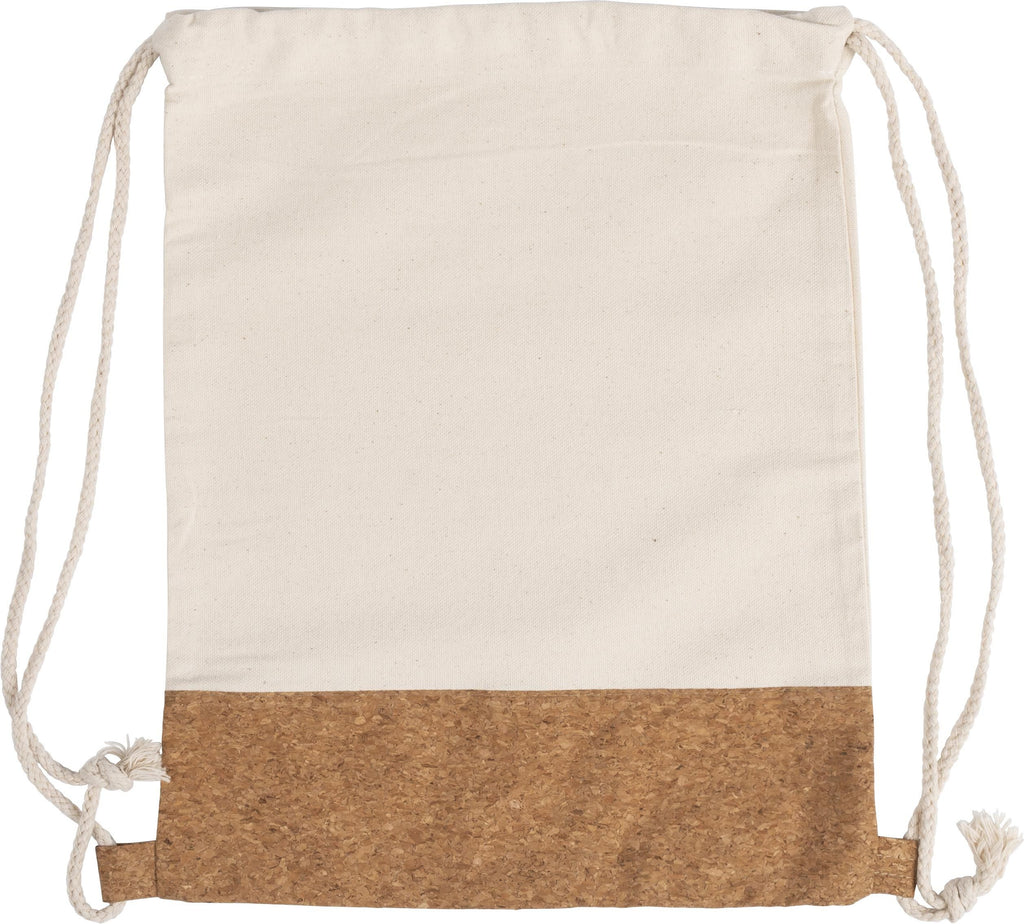 Ryggsäck Tianna | Bomull 250 g/m² | Kork | 1,2 l