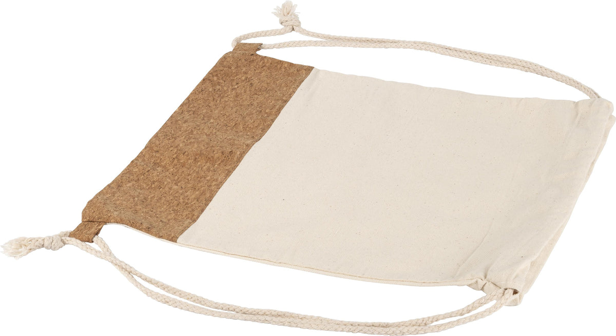 Ryggsäck Tianna | Bomull 250 g/m² | Kork | 1,2 l