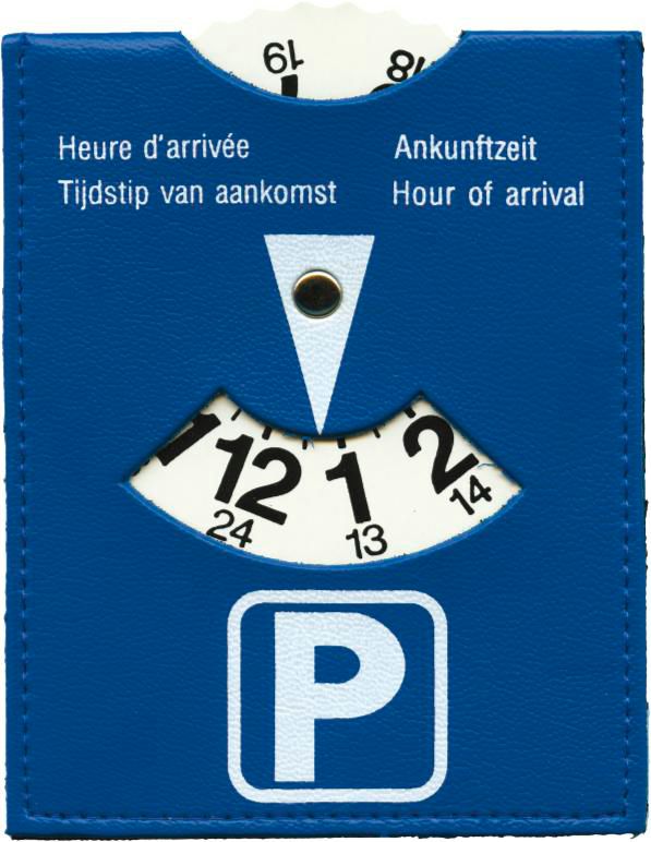 Pysäköintikiekko PVC Donovan
