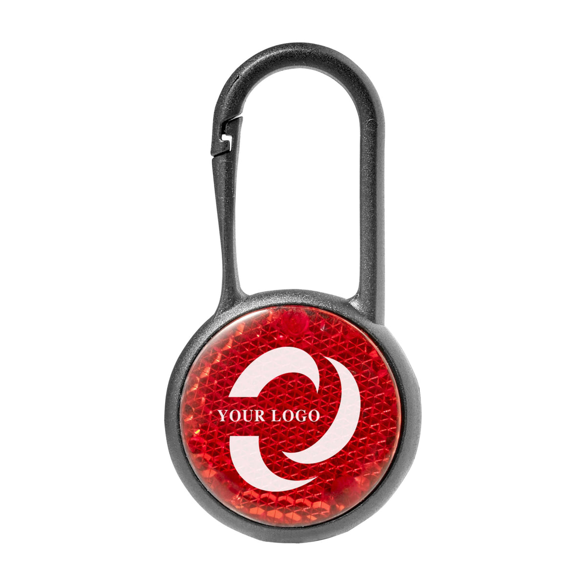 Safety light Zuri | Plastic | Carabiner