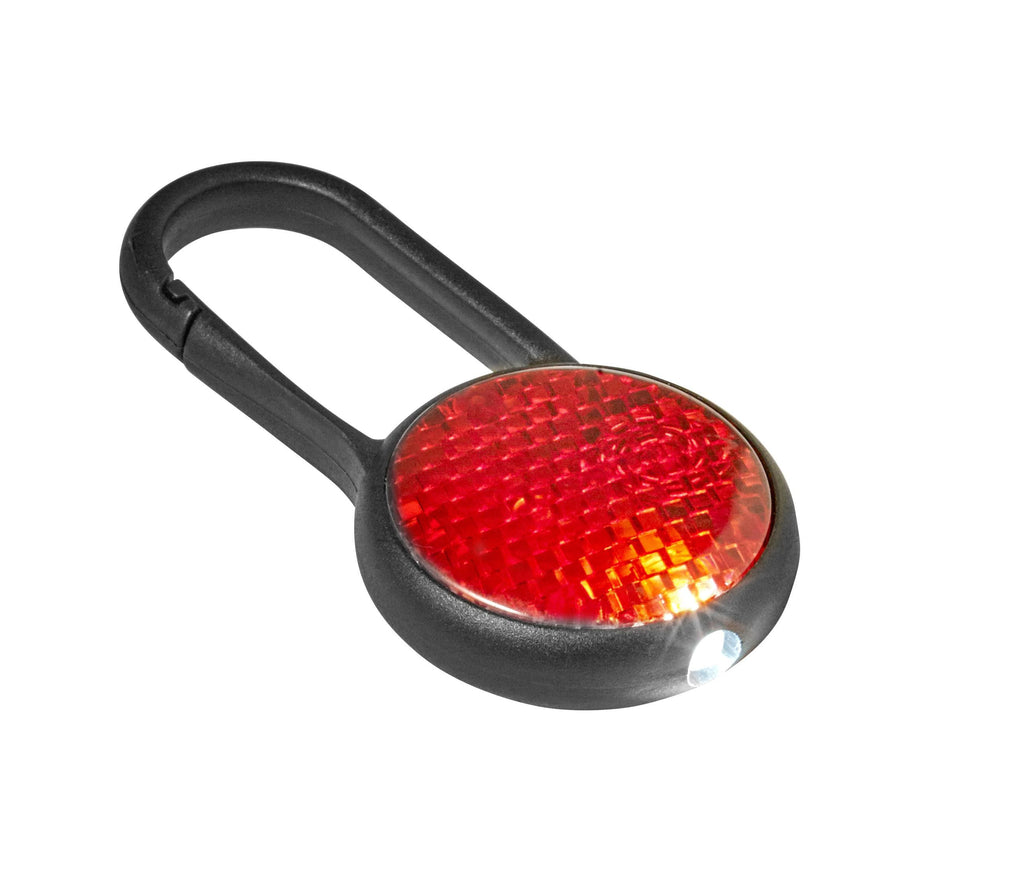 Sikkerhedslampe Zuri | Plast | Karabinhage