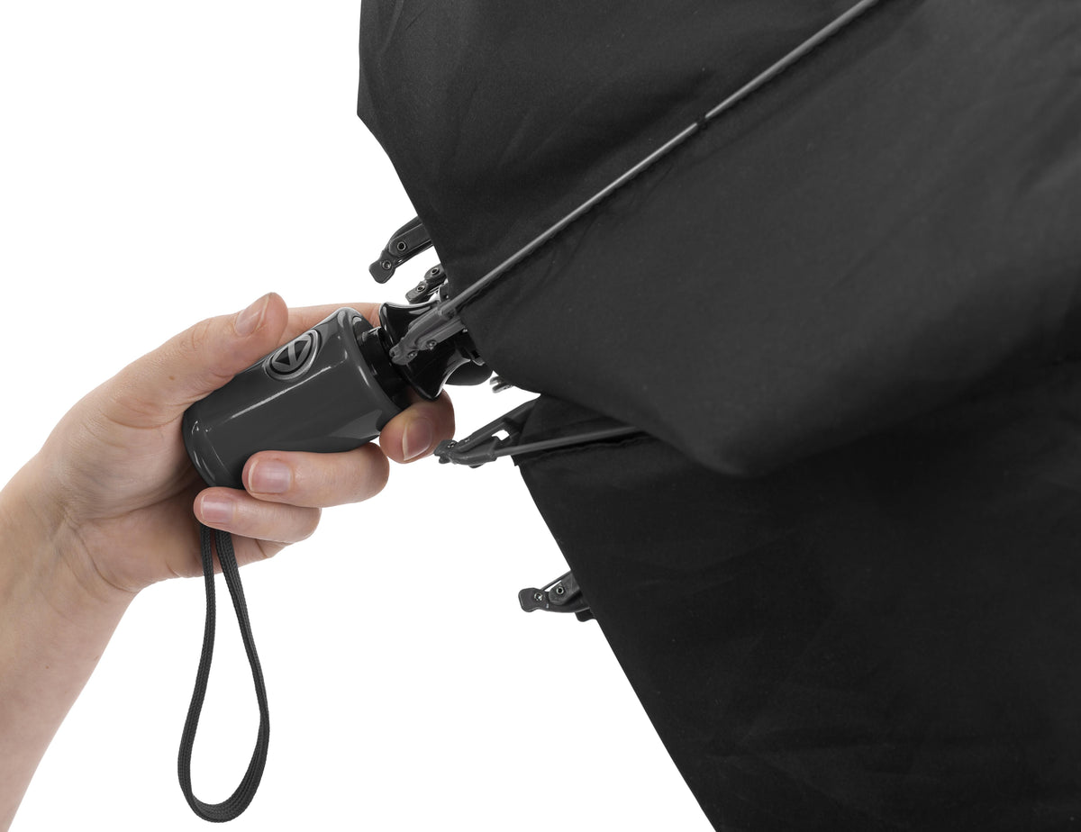 Paraply, hopfällbart och vändbart, automatisk öppning Kayson