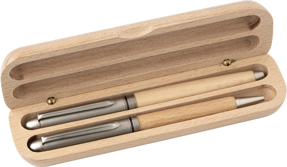 Skrivset Beechwood Oliviero