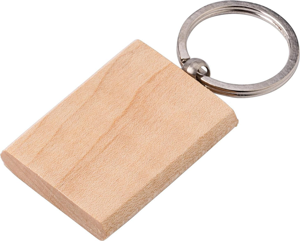 Key ring in wood Shania