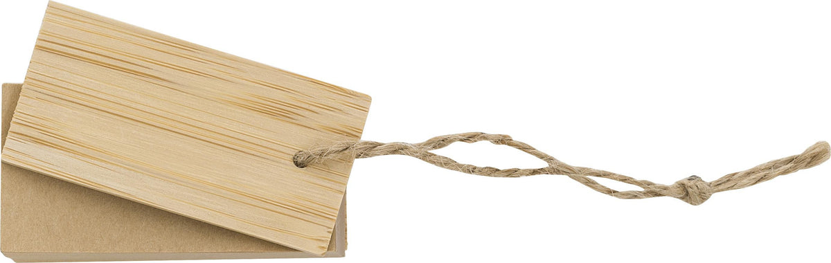Notislappar i fodral av bambu Kingston