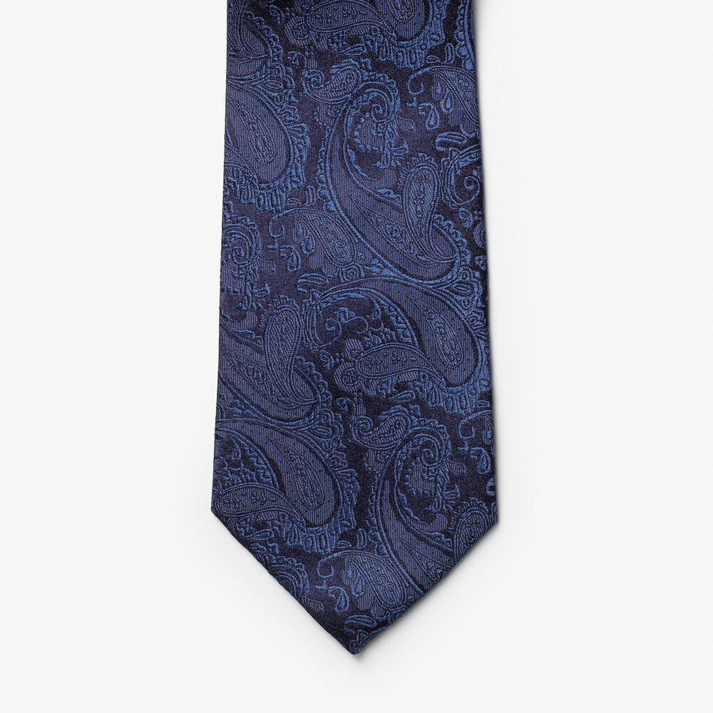 Solid Paisley Tie With Giftbox
