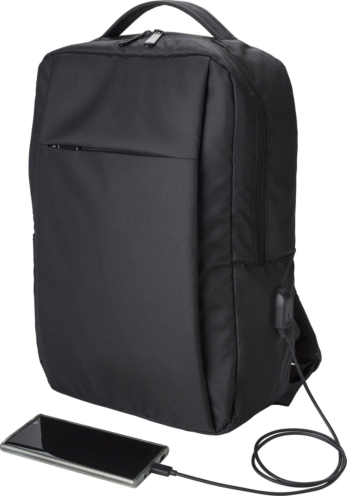 Laptopryggsäck Jesse | Återvunnen | 16 tum | USB-port