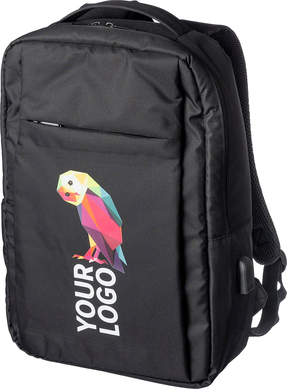 Laptopryggsäck Jesse | Återvunnen | 16 tum | USB-port