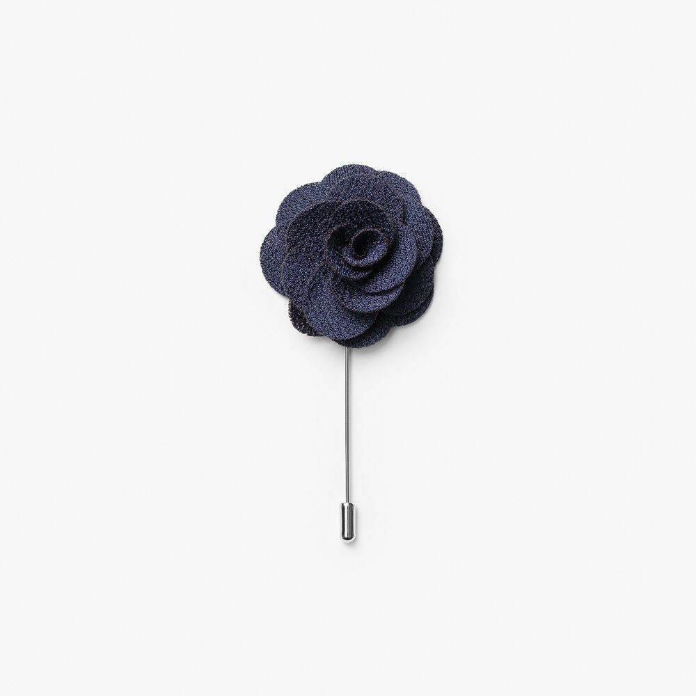 Solid Hankie & Lapel Pin With Giftbox