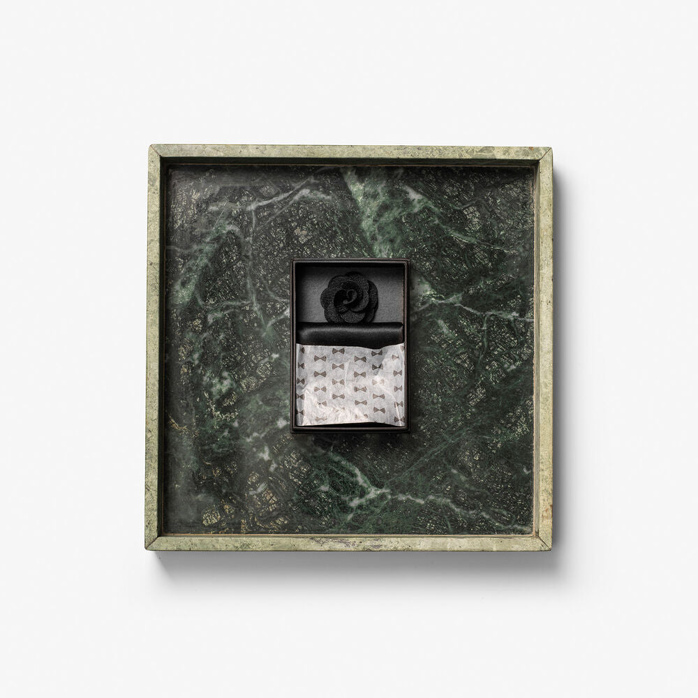 Solid Hankie & Lapel Pin With Giftbox