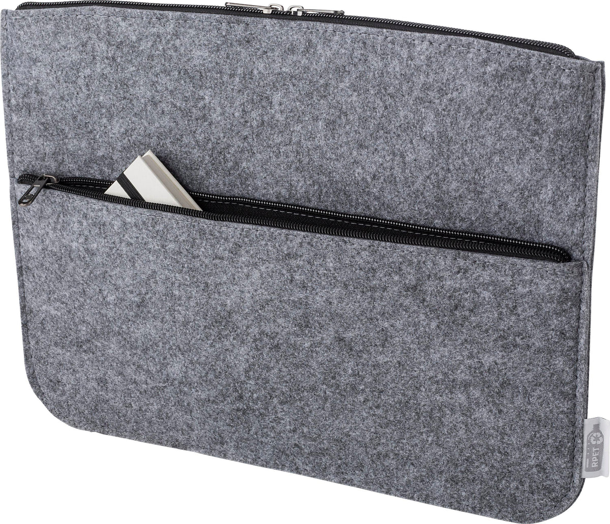 Laptopfodral i RPET filt Emilia