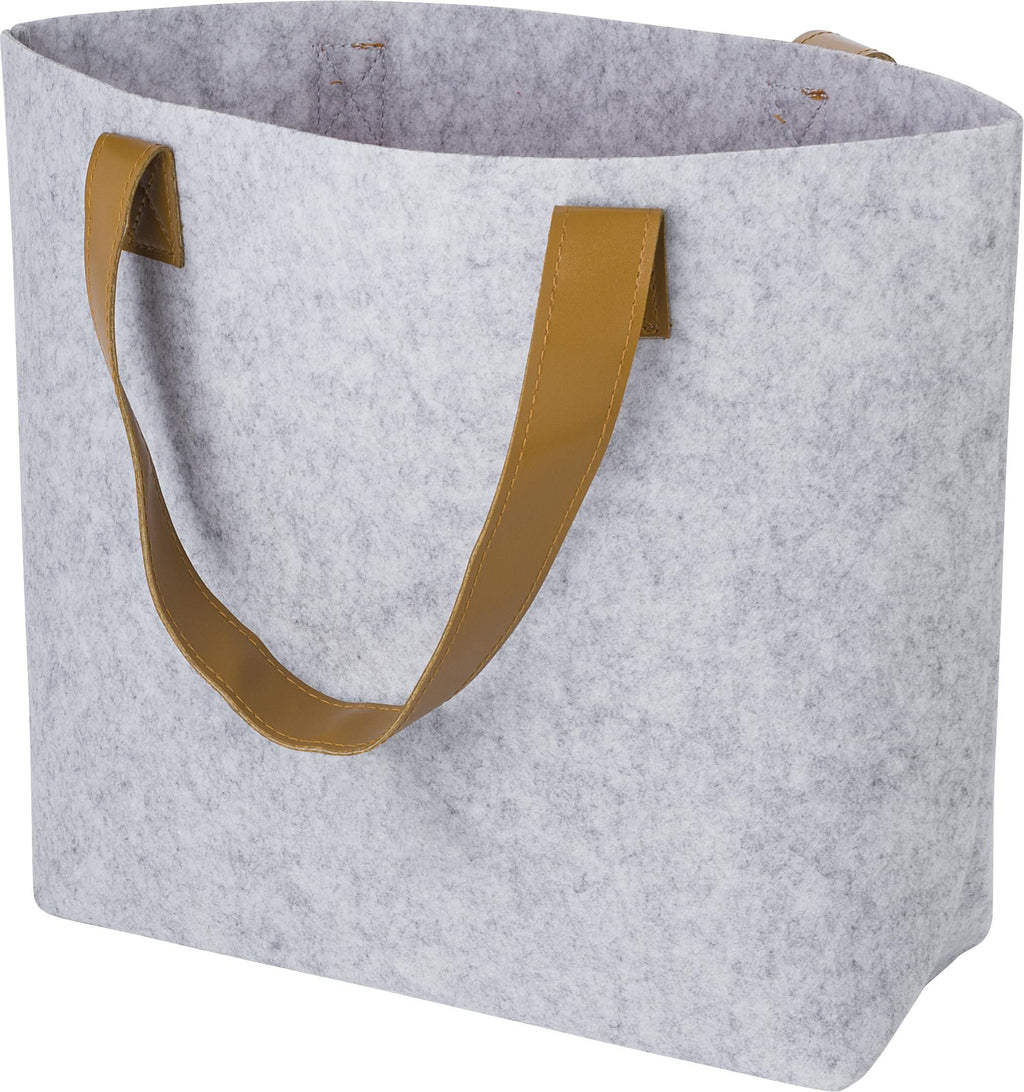 Shopping bag Hunter | Recycled felt | Long handles