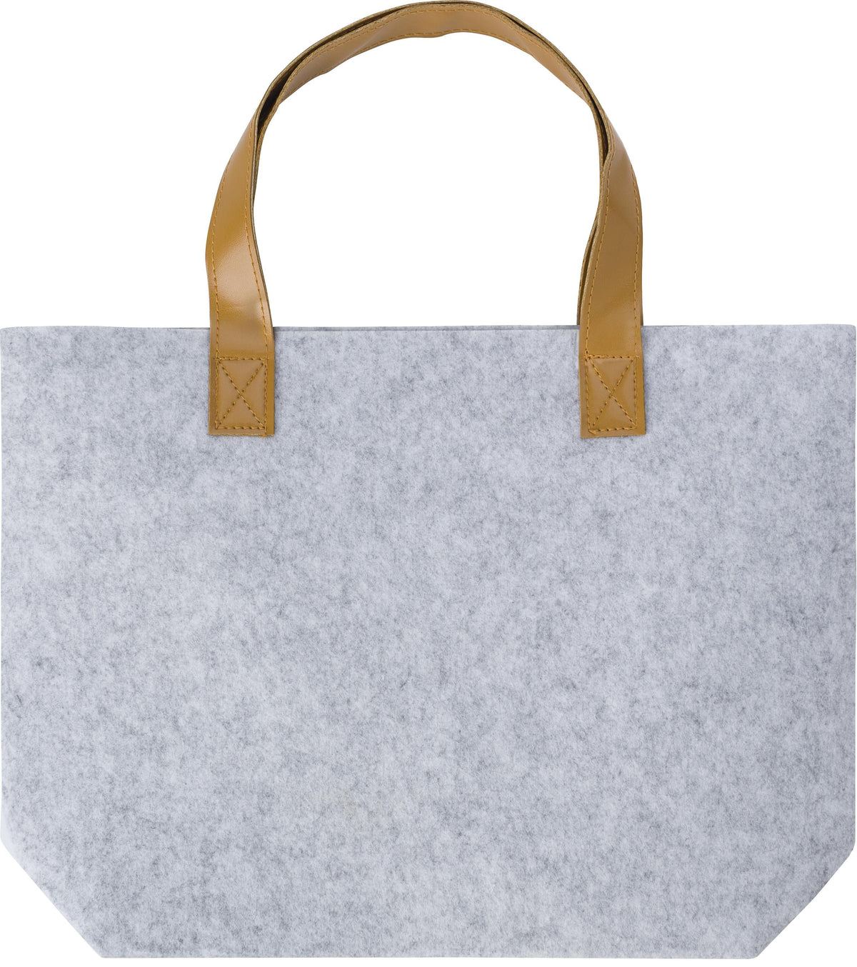 Shopping bag Hunter | Recycled felt | Long handles
