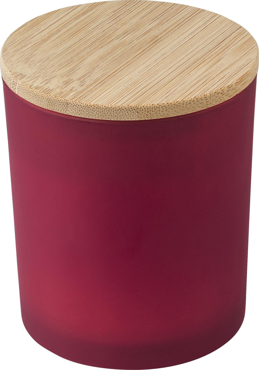 Lys Josiah | Glas med bambuslåg | Sojavoks | 280 g
