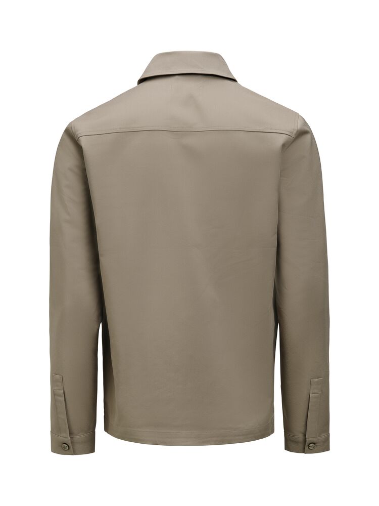 Modern Zip Overshirt