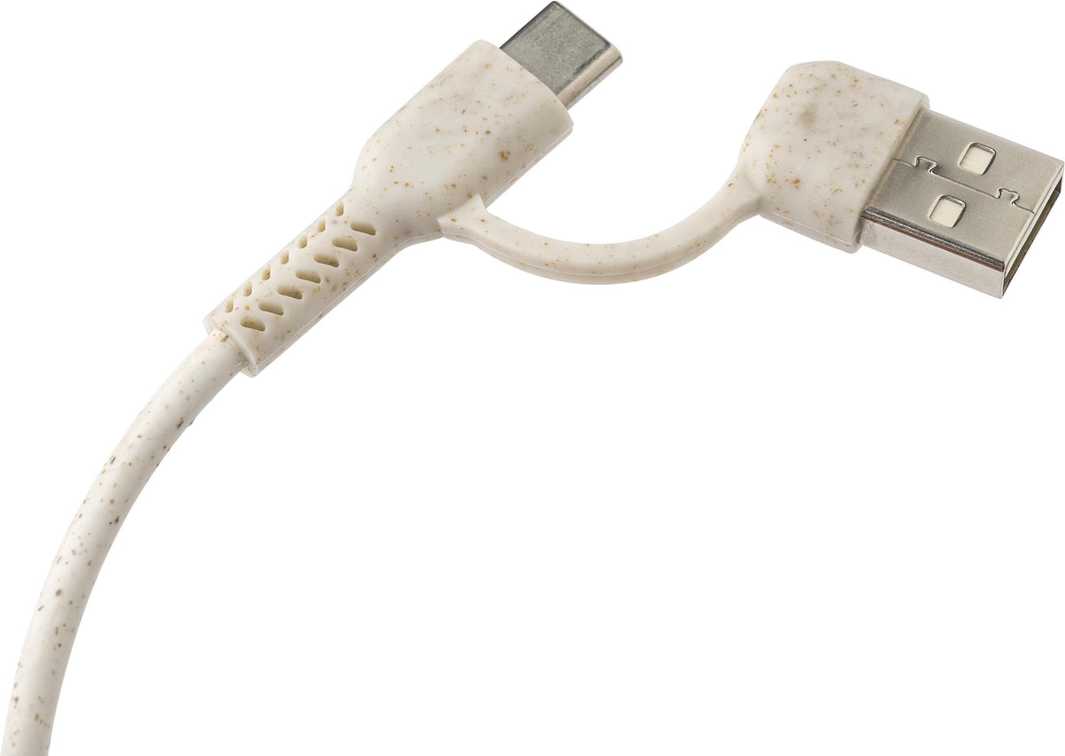 USB hub in aluminium and recycled paper Paulo