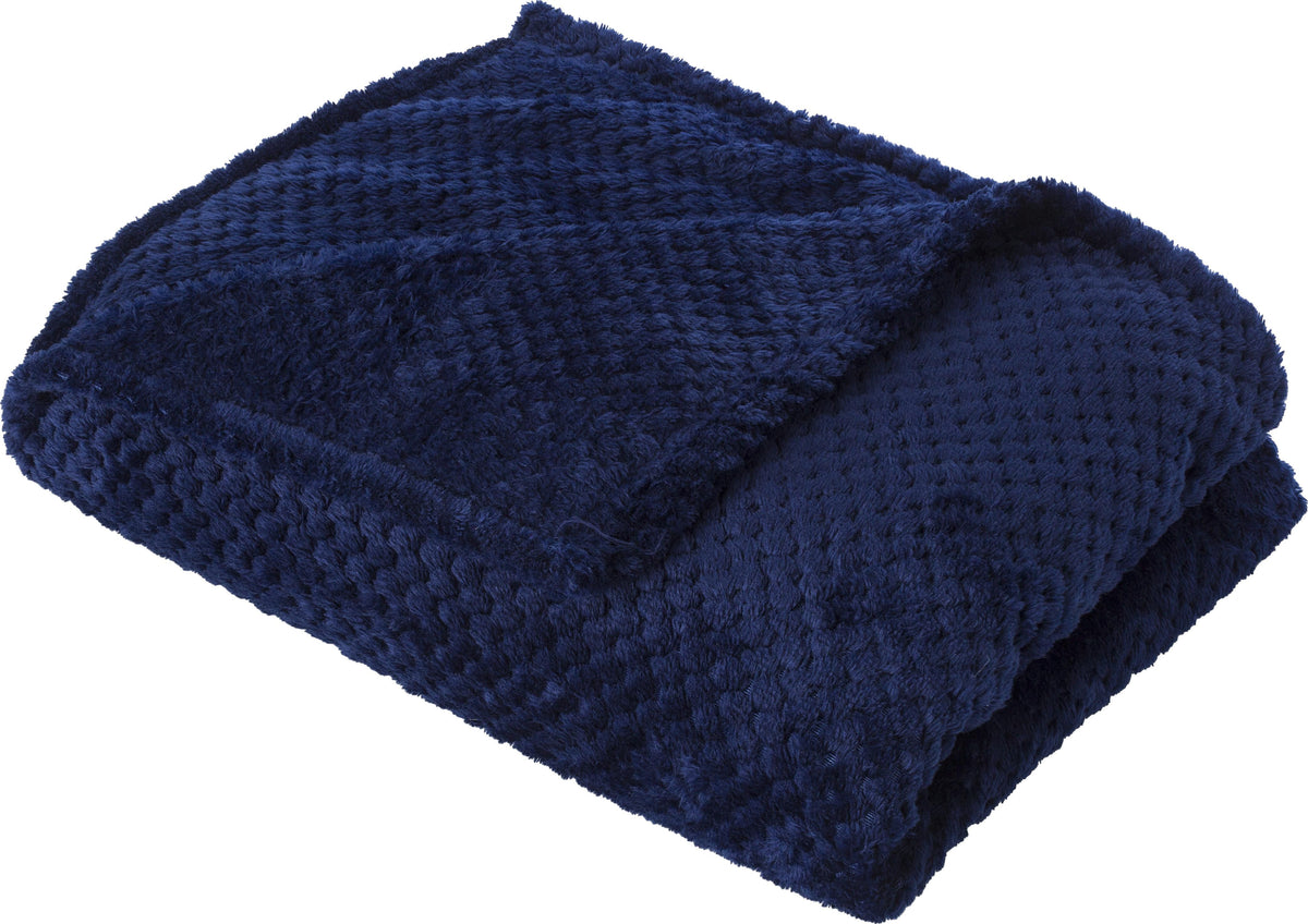 Nikolai-teppe | Flanellfleece 230 g/m² | Vaffelmønster