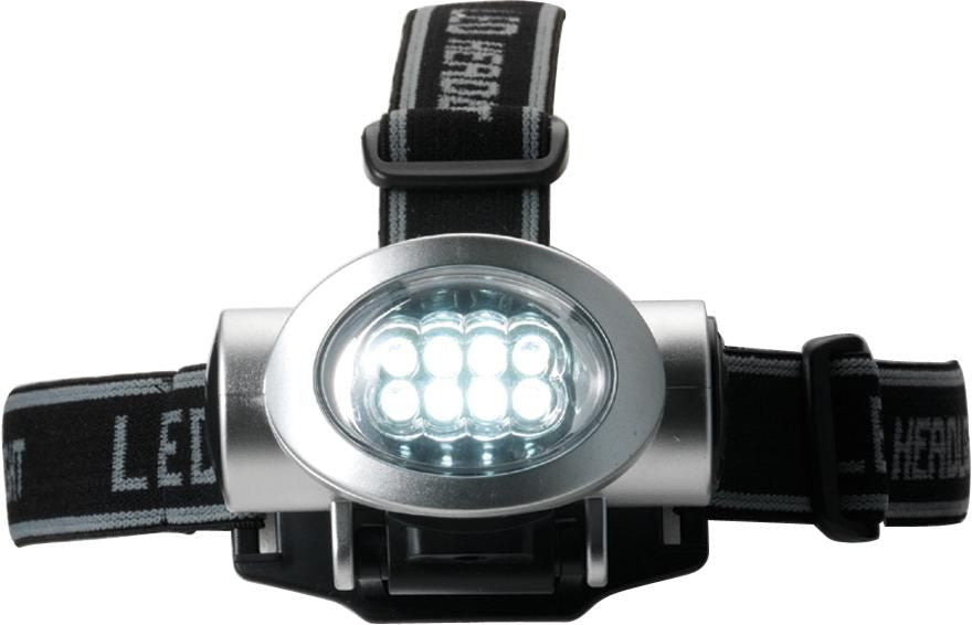 Headlamp with 8 LEDs, ABS, Marisa
