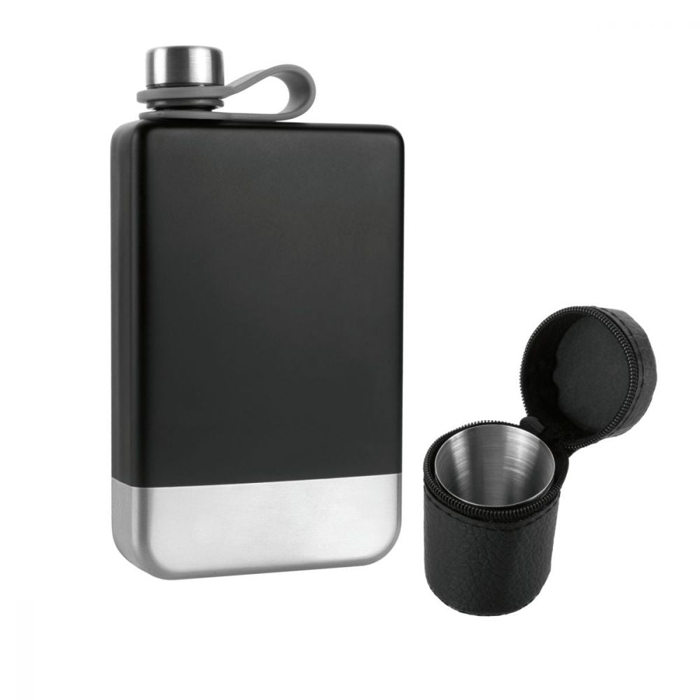 Hip flask set Schwarzwolf TAHAT