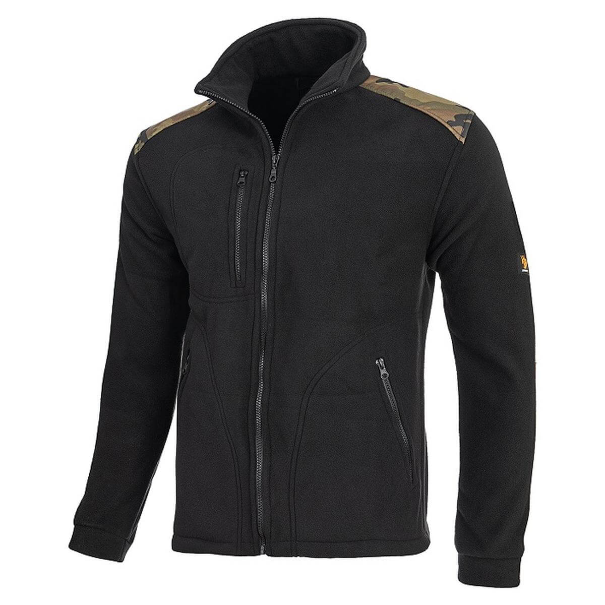 Fleece 350G Svart MORO WZMOCNIONY
