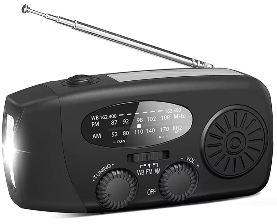 Nödradio, Multifunktionell handvevad nödradio
