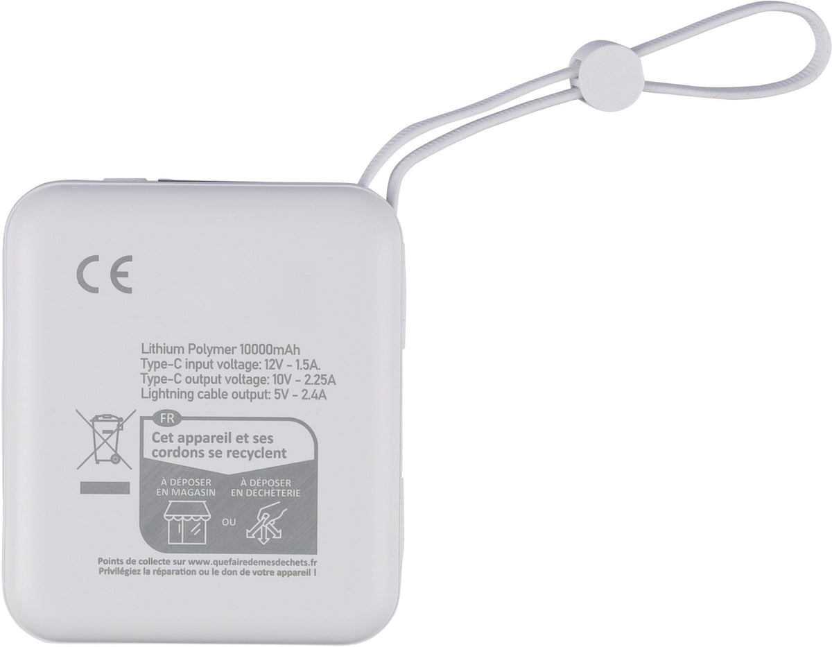 Powerbank Jona | Resirkulert | 10 000 mAh