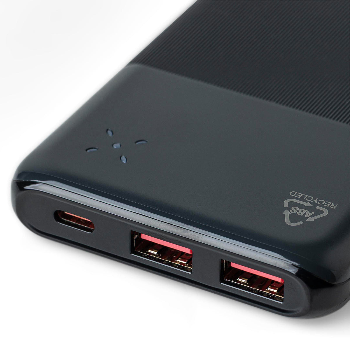 Powerbank, återvunnen ABS, Tavi