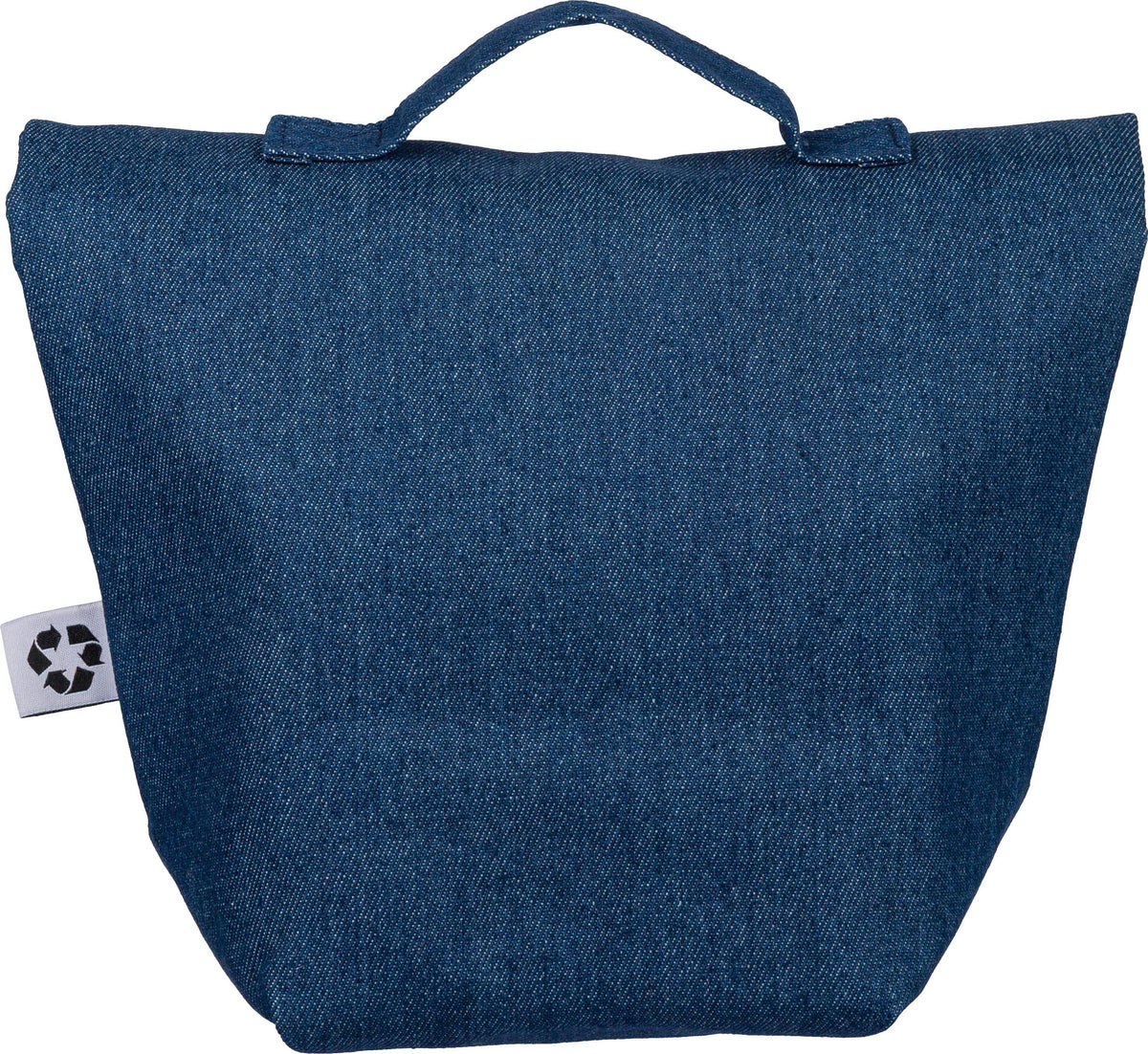 Kylväska med roll-top, i återvunnen denim, Mira