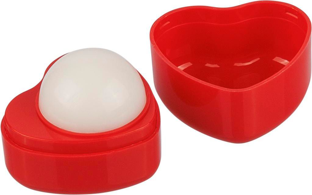 Läppbalsam, i burk, PP, hjärtformad, Ilja