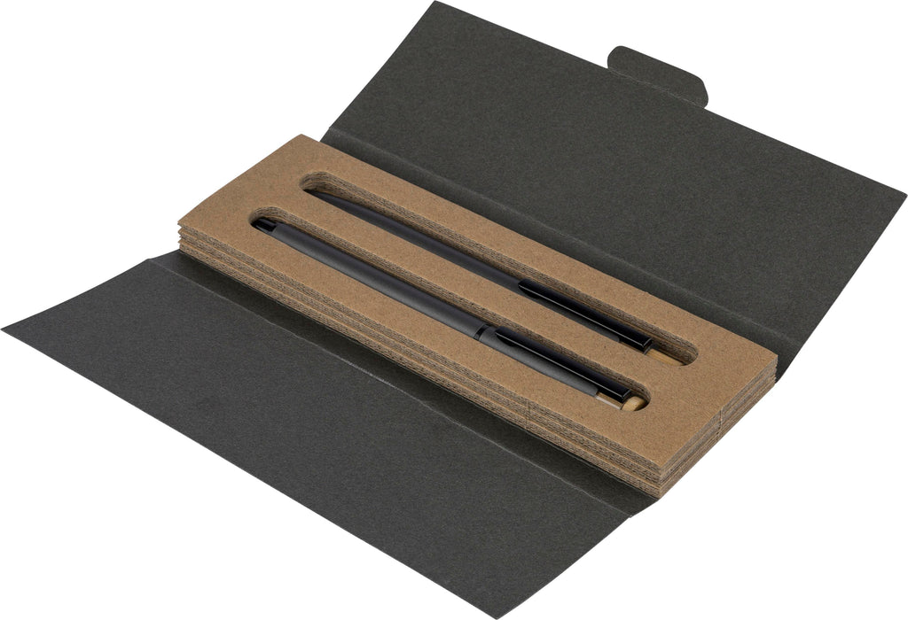 Pen set Ilaria | Recycled | Lacquered | 2 items