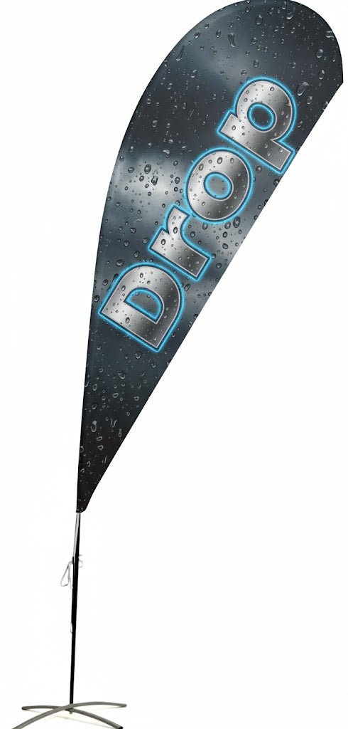 Beachflagga Drop
