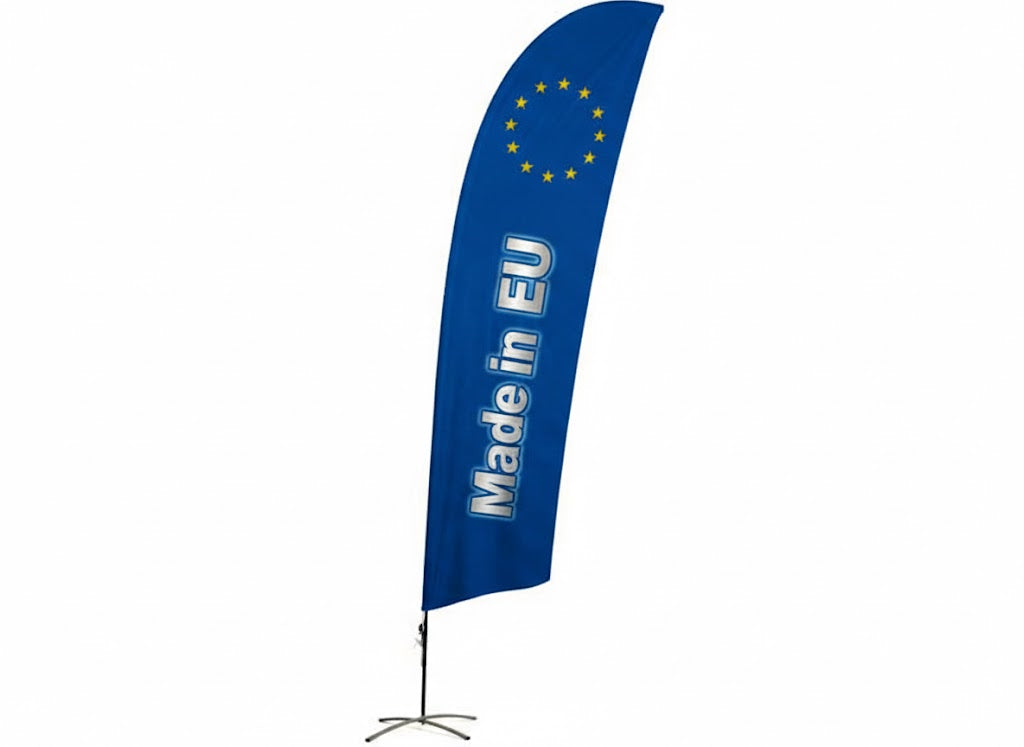 Beachflagg Konkav (EU)