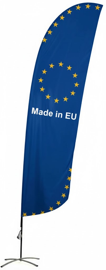 Beachflagga Konvex (EU)