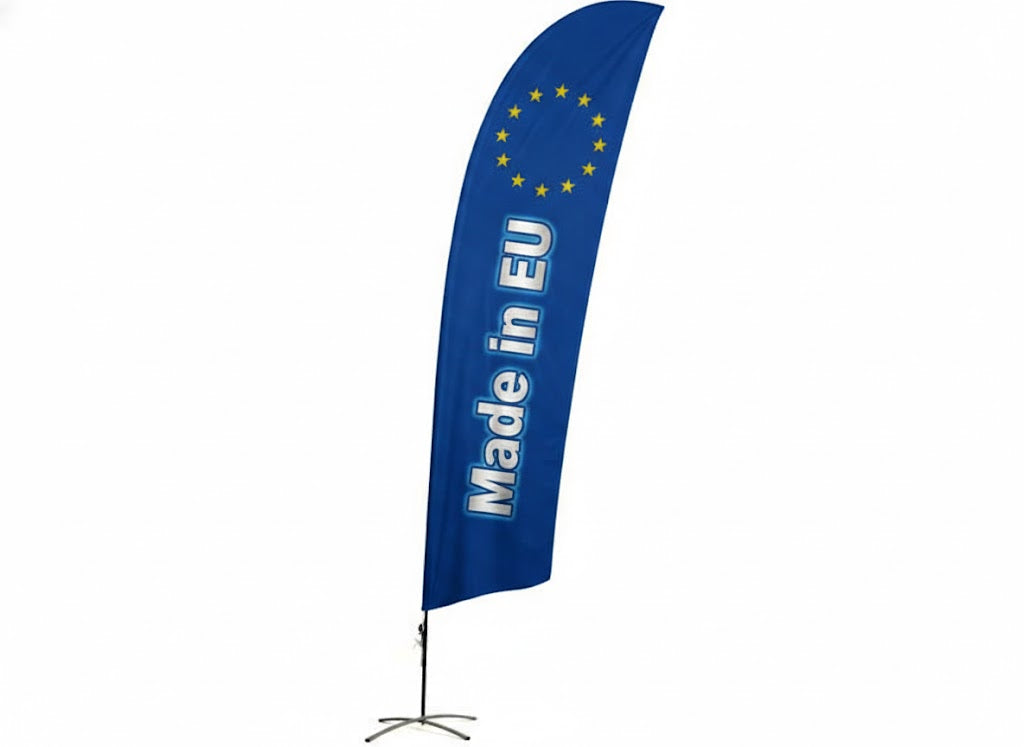 Beachflagga Angled (EU)