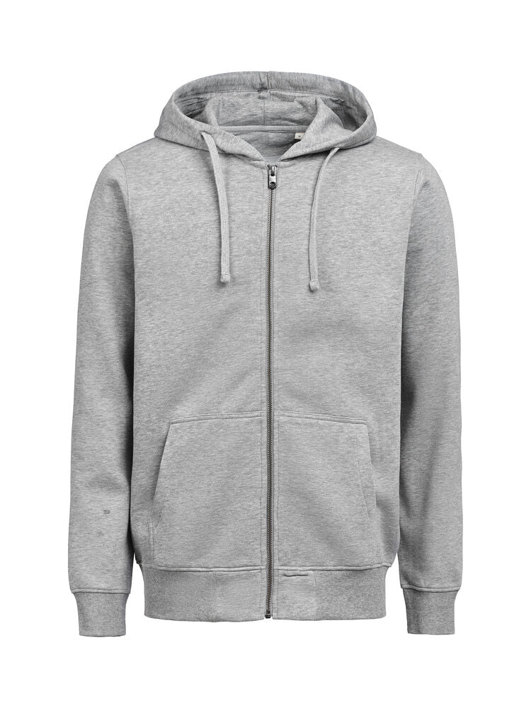 UM Full Zip Hoodie (OCS-RCS) Regular Fit Unisex – Grey Melange