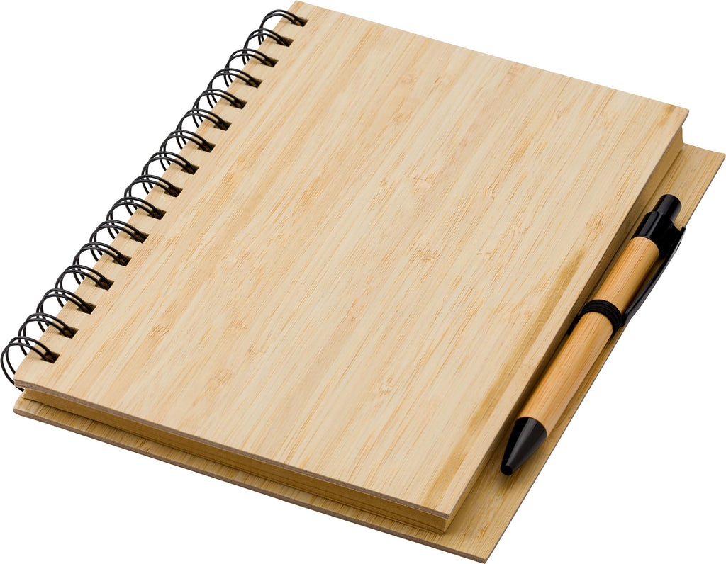 Notebook Carmen | Bamboo | A5 | Lined | With ballpen